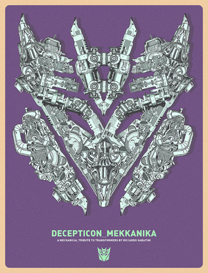 Illustration for article titled A is for Autobot: A mechanized font inspired by Transformers